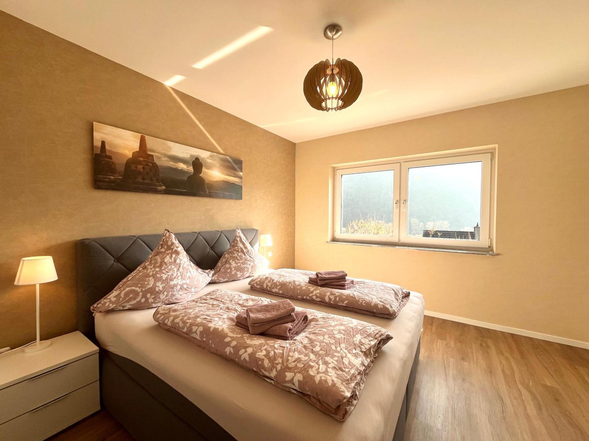 Ferienwohnung Sonnenterrasse, 1-4 Personen, 2 Schlafzimmer, Grosse Terrasse Müden 外观 照片