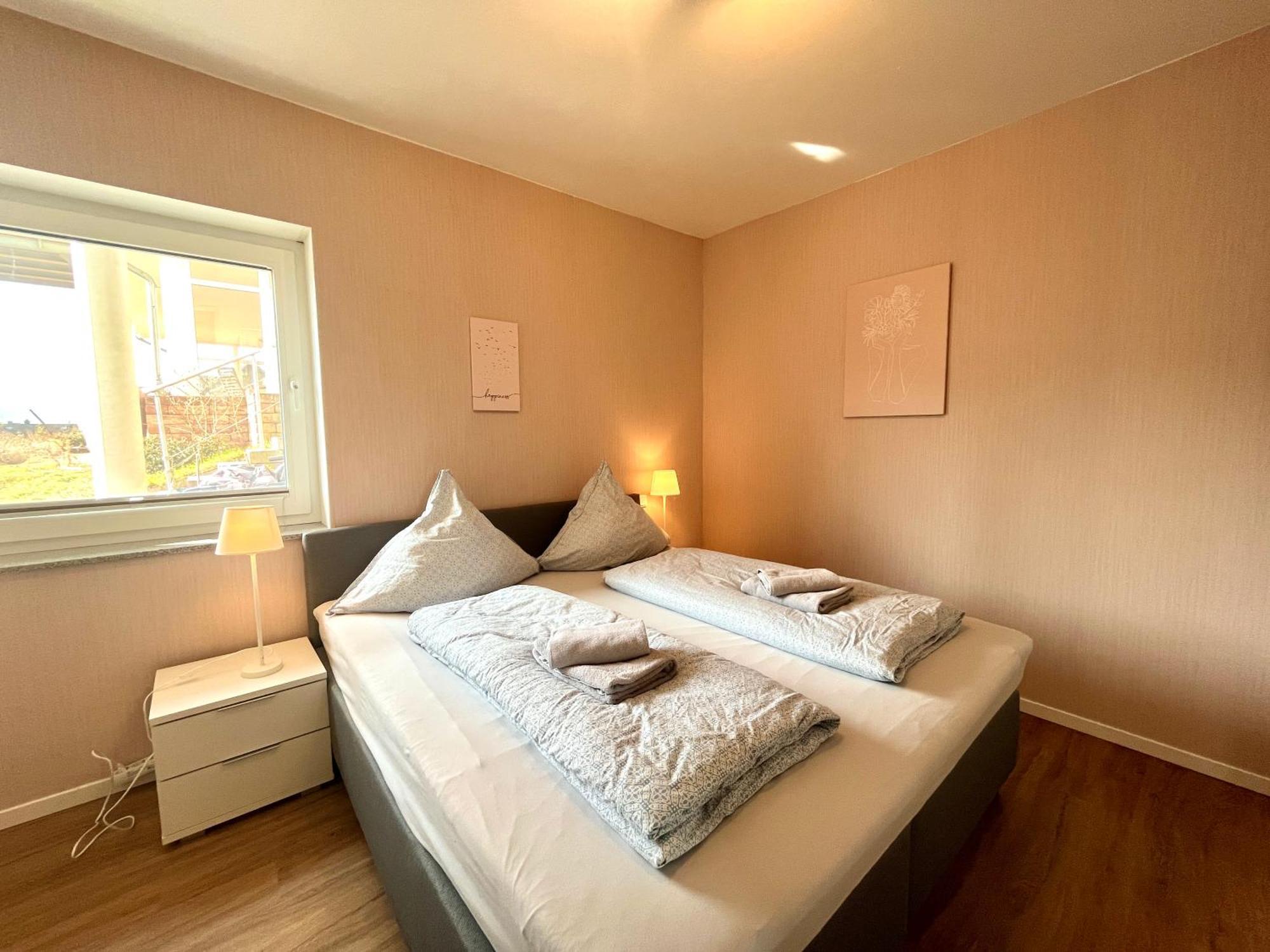 Ferienwohnung Sonnenterrasse, 1-4 Personen, 2 Schlafzimmer, Grosse Terrasse Müden 外观 照片