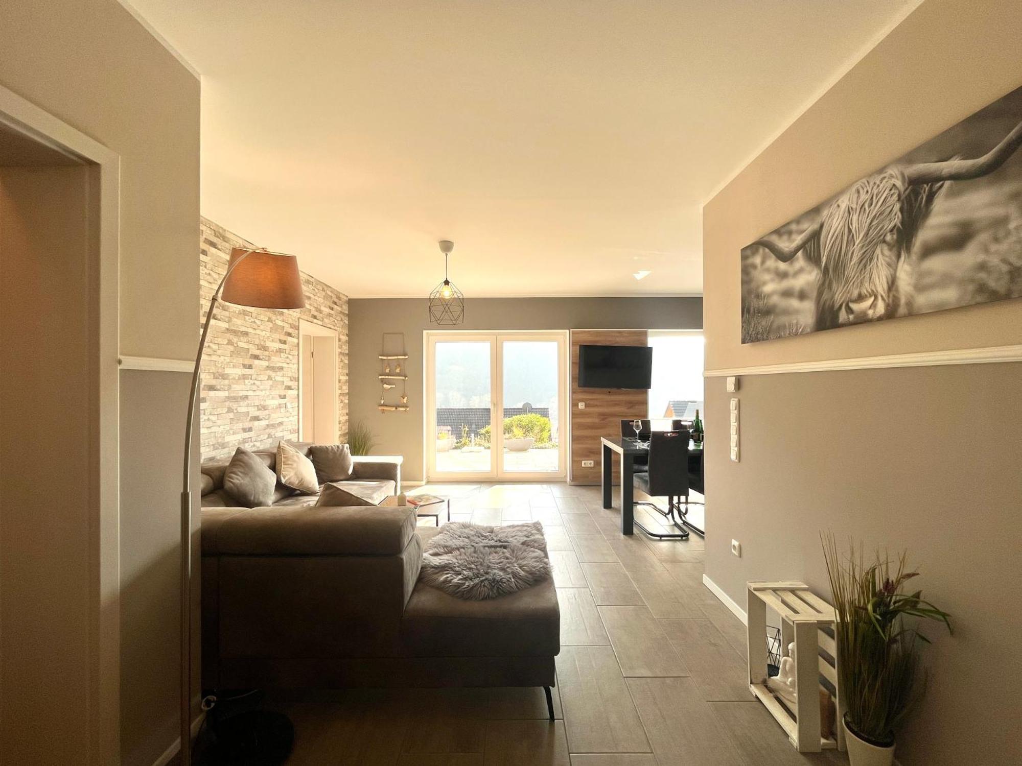 Ferienwohnung Sonnenterrasse, 1-4 Personen, 2 Schlafzimmer, Grosse Terrasse Müden 外观 照片