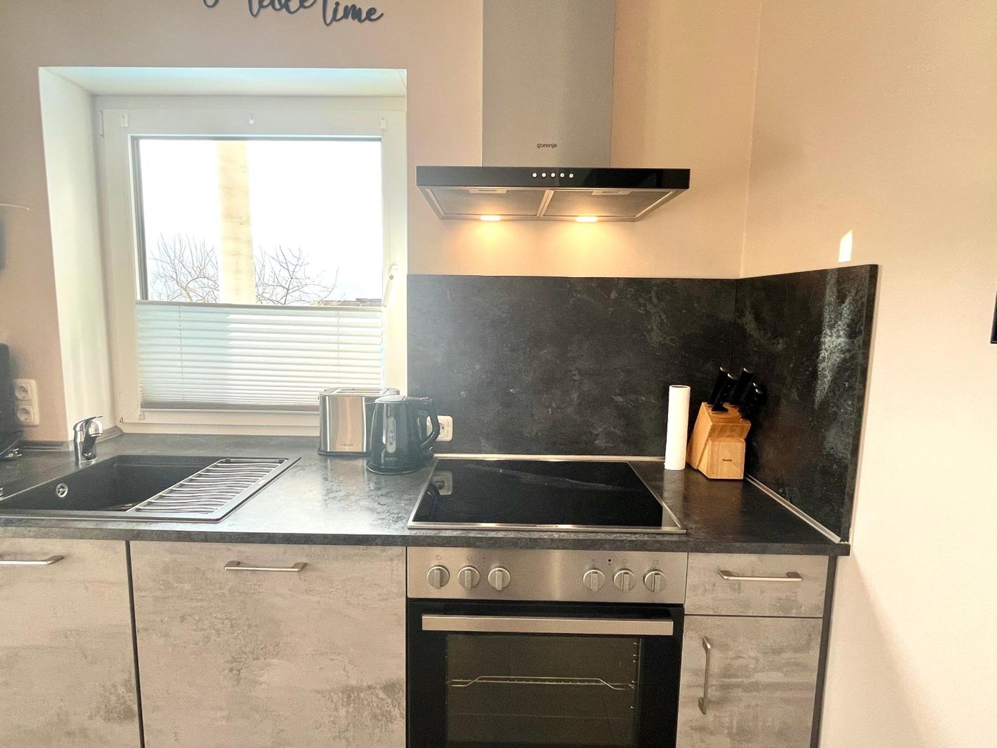 Ferienwohnung Sonnenterrasse, 1-4 Personen, 2 Schlafzimmer, Grosse Terrasse Müden 外观 照片